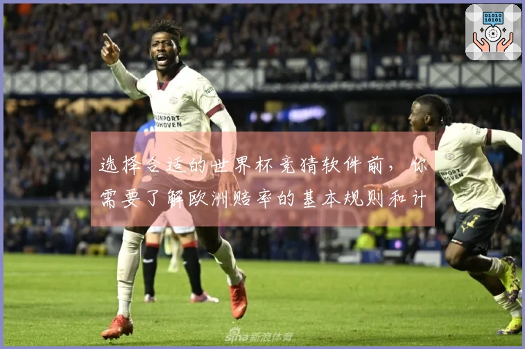 选择合适的世界杯竞猜软件前，你需要了解欧洲赔率的基本规则和计算方法