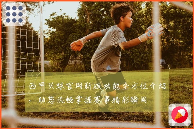 西甲买球官网新版功能全方位介绍，助您流畅掌握赛事精彩瞬间