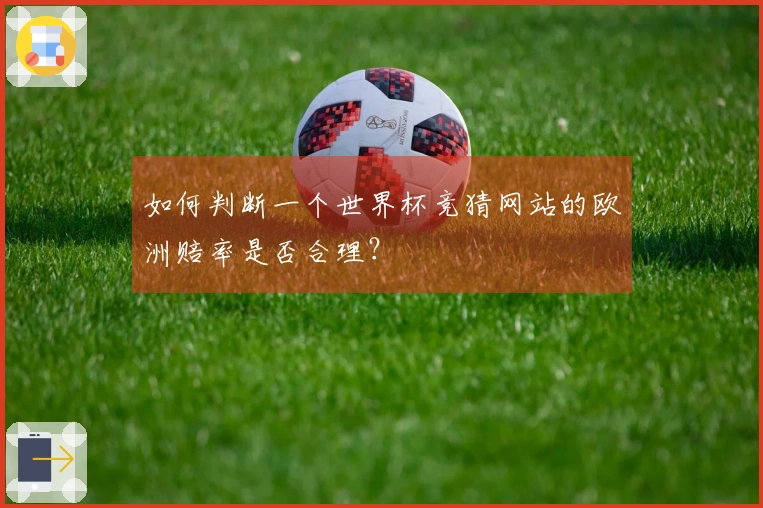如何判断一个世界杯竞猜网站的欧洲赔率是否合理？